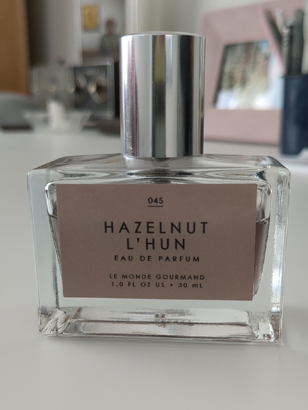 Le Monde Gourmand Hazelnut L'Hun Eau De Parfum 70% Full 1 Fl Oz Bottle Perfume